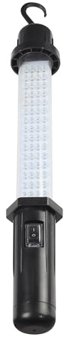 Home It® LED Work Light – 60 LED Handheld Inspection Lamp for Car, Garage & DIY – Battery Powered – Ultra Bright – ABS Housing – 100,000h LED Life