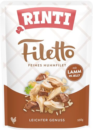 RINTI Filetto Huhnfilet mit Lamm in Jelly 1 x 100g