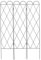 RUDDINGS WOOD Extra Wide Garden Trellis - Rust Effect Wall Climbing Plant Support Frame Trellises