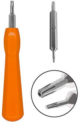 EMiEN Ring Doorbell Screwdriver, Torx T6 & T15 Bit, Compatible with Ring Video Doorbell & Pro, Battery Change & Replacement