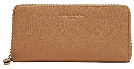 Liebeskind Berlin Gigi Portemonnaie, Light tan , Large (HxBxT 10.0 cm x 19.0 cm x 2.0cm)