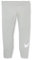 NIKE Donna Leggings, Dk Grey Heather/White, M