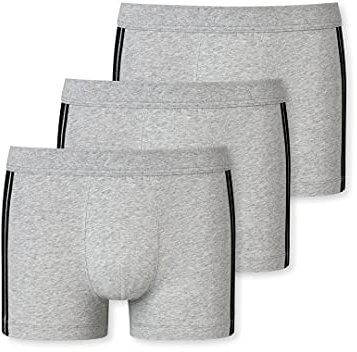 Schiesser 95/5 Stretch Pants 173816-3er Pack Grey Melange 7