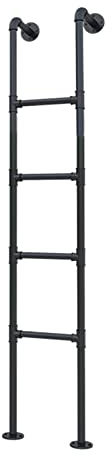 Hochbett Leiter 3/4 Schritt Etagenbett Leiter, 116/130/ 140/150 cm Groß Hochbettleitern, Für Home/Appartements/Wohnmobil/Wohnmobil (Size : 140cm/55in)