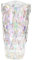 CEMABT Bouteille de Vase à Fleurs en Verre épaissi de 3,4 LB, Style soufflé à la Main de Luxe Exquis, décoratif pour Arrangement Floral, Mariage (coloré)