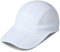 GADIEMKENSD Folding Running Man Hat,Visors Sport Cap Summer Mesh Quick-Drying Hat Women Baseball Cap Hiking Breathable Waterproof Trucker Hat Unisex White