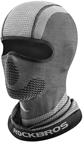 ROCKBROS Sturmhaube Motorrad, Balaclava Skimaske für Herren & Damen | Atmungsaktiv & elastisch, gestrickte Sturmmaske für Ski, Snowboard, Fahrrad & Motorrad