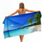 Ulticool Mikrofaser Handtuch - Strand Meer Palme - 160 x 80 cm - Leicht Reisehandtuch Schnelltrocknend Badetuch Strandhandtuch Saunatuch Microfaser Microfiber - für Reise Fitness Sport Strand