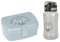 LÄSSIG Set boîte à pain & gourde - Set déjeuner avec boîte à lunch et gourde (460 ml)/About Friends - Motif dinosaure vert