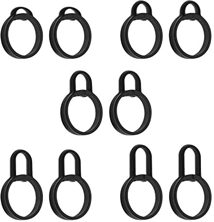 5 paia di tappi per le orecchie in silicone compatibili con Sony LinkBuds WF-L900, tappi per le orecchie antiscivolo, accessori XS S, M, L, XL, 5 misure, colore nero