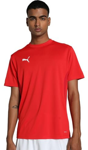 PUMA - teamGOAL Jersey, tee Adultos Unisex, PUMA Red-PUMA White,