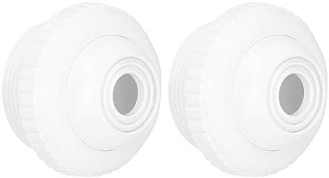 Swimming Pool Return Jet, 1.5in Male Thread Rotatable Swimming Pool Spa Jet Directional Pool Spa Replacement Parts Return Jet Bath Tub Powerful Nozzle Accessories 2PCS