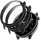 Alenbowen Hülle kompatibel mit Amazfit GTR Mini PC Cover mit Hartglasschutz, Ultradünner Vollschutz für Amazfit GTR Mini Schutzhülle-Schwarz+Schwarz【2 Stück】