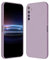 RankOne Hülle für Realme 6 Pro (6.6 Inches) Weiche TPU Silikonhülle - Gras lila