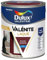 Dulux Valentine Peinture Laque Valénite Intérieur et Extérieur Multi-supports - Finition parfaite et lisse, Formule Haute Résistance - Mat Rouge Basque 2 L