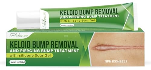 Tobcharm Gel Cicatrisant Silicone 30g,Crème Anti-Cicatrices Visage & Corps ,Traitement Efficace Cicatrices d'Acné, Brûlures, Vergetures, Chirurgie , Réparation Cutanée