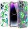 Roemary Turtles Schutzhülle für iPhone 13 mit Meeresschildkröten-Design, kunstvolles Muster mit Displayschutzfolie, Buffertech 2 m Fallwirkung, weiche TPU-Schutzhülle für iPhone 13 15,5 cm (6,1 Zoll)
