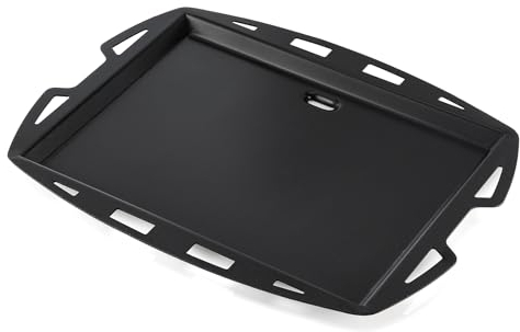 Onlyfire Grillplatte für Weber Q100 Q120 Q1000 Q1200 Series Gasgrills, Grillplatten Ersatzteile für Fleisch, Gemüse, Keramischen Antihaftbeschichtung, 41,8×31,7CM