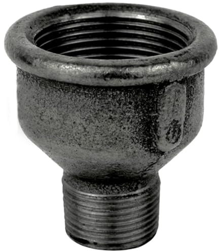 Home Invasion - Manchon réduction - 1/2'' > 3/8'' - 15x21 mm > 12x17 mm - M/F - A Visser - Fonte Noire