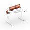 FitStand FQ1 140x60cm Electric Height Adjustable Standing Desk, Sit Stand Desk, Computer Desk With Hooks, Child Lock, Memory Function, Suitable For Office And Home - White
