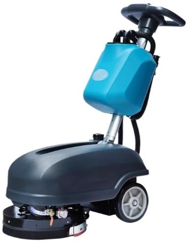 WANGHAI-666 Outdoor Hand Push Sweeper Hand Pushed Small Floor Scrubber, Commercial Industrial Plant, Shopping Mall,Restaurant, Vacuum Mop Sweeping Machine