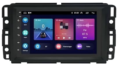 Schermo Carplay per auto Autoradio Android 13 da 7 pollici con navigatore GPS e ricevitore multimediale integrato per Chevrolet per Traverse