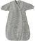 Langarm-Schlafsack Baby & Kleinkind - 100% Bio-Merino, TOG 1.7 – atmungsaktiv - Unisex Gr. 60 cm & 75 cm - nachhaltig & fair - für den Übergang & Winter - Made in Germany | Grau Gr. 1 (60 cm)