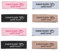 MiaLover 120 Stück Handmade Stoff Labels Tags Kleideretiketten Aufnäher Handmade with Love Handarbeit Etiketten zum nähen für DIY Klediung Näharbeit dekor, 4 Farben