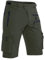 Hiauspor Shorts Herren, Sommer Leichte Schnelltrocknend mit 5 Taschen Cargo Bermuda Wanderhose Sport Chino Trekking Outdoor MTB Hose Männer Kurz Atmungsaktiv Stretch (Grün, S)
