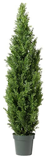 Zypressen-Baum im Topf Dschungel-Deko Zypressenbaum Dekoration Kustpflanze 150cm