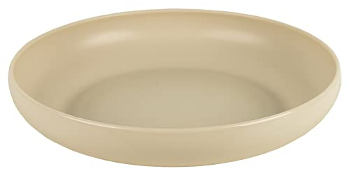 Cofan Platos Redondos en Verde Agua o Beige | Pack de 6 unidades o Unitario | Capacidad para 850 ml (Beige, 1)