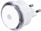 Hama Veilleuse LED Basic (Lampe de nuit LED pour prise de courant, Veilleuse Enfant Prise Electrique, Capteur Crépusculaire, Idéal Chambre Bébé Cuisine Couloir Escalier Salon) Blanc
