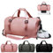 KYYLZ Borsone Palestra Uomo & Donna, Borsone da Viaggio con Tracolla Regolabile, Porta Scarpe e Tasca Umida, Idrorepellente, Borsa Sportiva da Piscina, Mare, Palestra e Tempo Libero, 32L, Rosa
