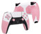 TALONGAMES Controller-Griffe kompatibel mit PlayStation 5 DualSense Controllern, rutschfest, schweißabsorbierend, strukturiertes Haut-Set, für Griffgriffe, Tasten, Trigger, D-Pad (Pro Version - Rosa)