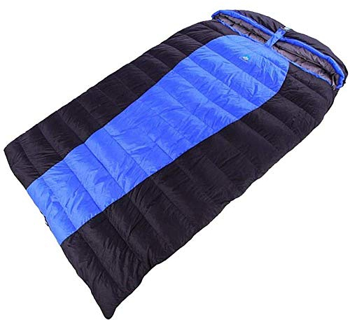 Schlafsack für Erwachsene, Double Queen, 2-Personen-Schlafsäcke für Camping, Rucksackreisen, Wandern, Bonus-Tragetasche