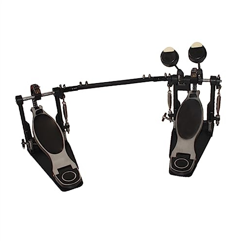 Schlagzeug pedal Schlagzeug-Set, Jazz-Trommel, Doppelstufen-Hammerpedal, Doppelkette, Nockenkraft, Doppelpedal-Stufenschlägel