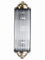 Kinoleuchte Art Deco Wandlampe (ohne Leuchtmittel) Wandleuchte weiss Klassik Leuchte 54 cm Kinolampe xc03 Palazzo Exklusiv