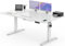 Devoko Bureau Assis Debout Électrique 180×80cm, Bureau Électrique avec Chargeur Type-C, Organiseur de Câbles et 3 Positions Mémorisables, Bureau Réglable en Hauteur (180×80cm,Blanc)