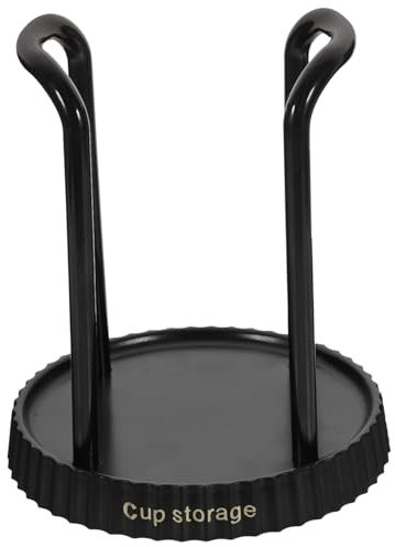 Cabilock Bandeja De Almacenamiento Soporte Para Guardar Vasos De Papel Estante Portavasos Soporte Para Enjuague Organizador De Tazas Dispensador De Cafe Poseedor Café Cafetería Abdominales