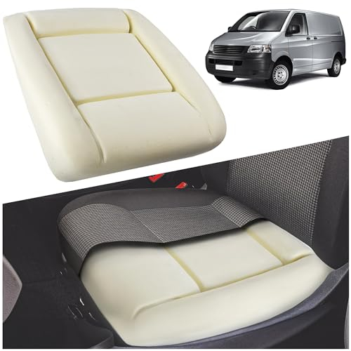CHROMEMASTER - Kompatibel mit VW T5 Transporter 2003-2015 | Schaumstoff für den Autositz, Sitzschaum für die Sitzfläche, Sitzpolster; Ersetzen Sie den Sitz und Genießen Sie Ihren Bequemen Autositz