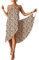 Hanaoops Pareo Playa para Mujer Traje de Baño Chal de Vestido Spaghetti Strap Bikini Cubierta Sarong para Piscina Vacaciones