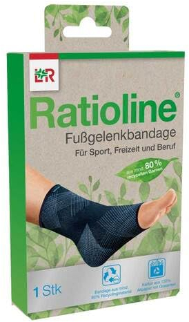 Ratioline Fußgelenkbandage Gr.XL 1 St