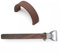 Primst Pottery Clay Sculpting Tools for Tea Cup Mug Utensil Vase, Ceramic Clay Scraper Scratching Tools Adjustable Thick with Wooden Handle, NO.1