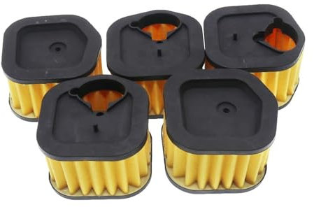 QASULER Filtro de Aire for Motor de cortacésped, Limpiador de Aire for Husqvarna, 385XP 390XP 385 390 544080802 Filtro de Aire para cortacésped(5pcs)