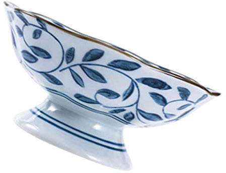 WATIIFUFU Piatto Da Esposizione Per Dessert Ciotola in Ceramica Con Piedini Vassoio Per Snack E Frutta Per Decorazioni Domestiche Piatto Per Torta Nuziale