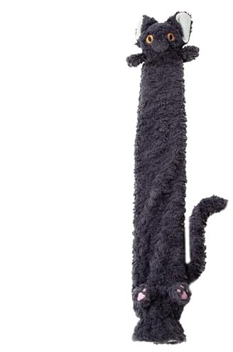 Long Hot Water Bag, Extra Long Hot Water Bottle, Super Soft Novelty Plush Cover, Lovely Cat Shape Long Warm Water Bottle, Winter Warm Water Bag, Neck and Shoulder pa-in Relief