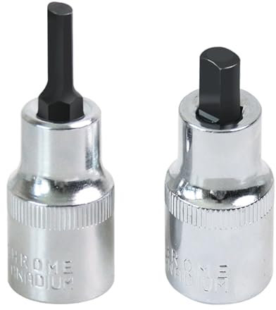 Wmzjnljy 2pcs Strut Leg Pry Socket Set Shock Absorber Socket Kit Strut Nut Tool 1/2 Square Drive Hub Spreader Tool(Z101-2)