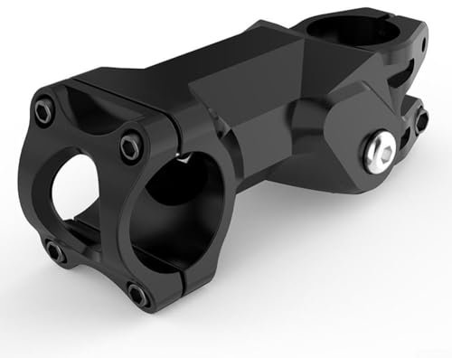 Attacco manubrio ammortizzante per bici, regolabile con 3 molle per forcella anteriore da 28 6 mm e manubrio 31 8 mm (nero)