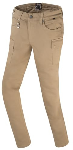 Bogotto Yagal Cargo Damen Motorradjeans, beige, 33/34
