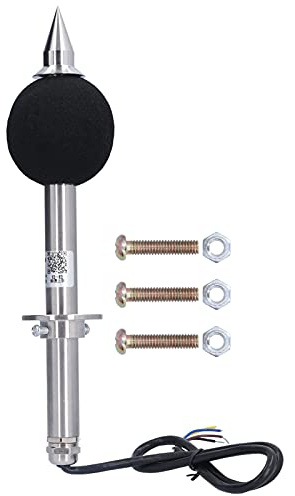 Fonometro Professionale Certificato, Sensore Acustico Industriale in Acciaio Inox con Asta Lunga - Alta Precisione, Uscita RS485, Monitoraggio Continuo